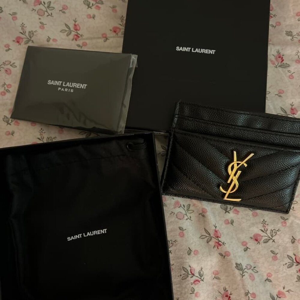 YSL card sleeve